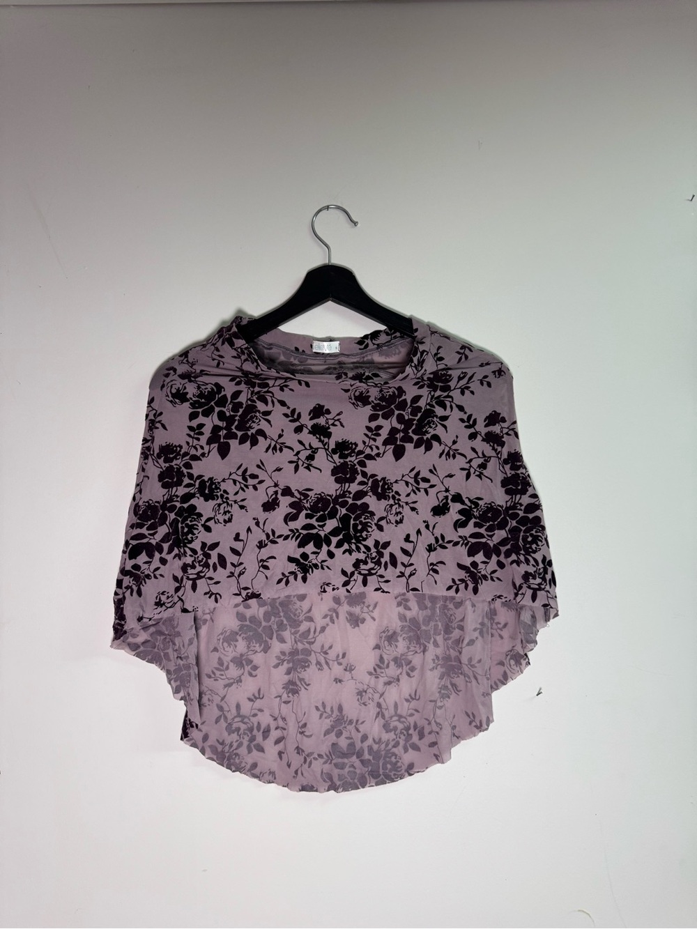 Elevé dance wear Floral Velvet skirt